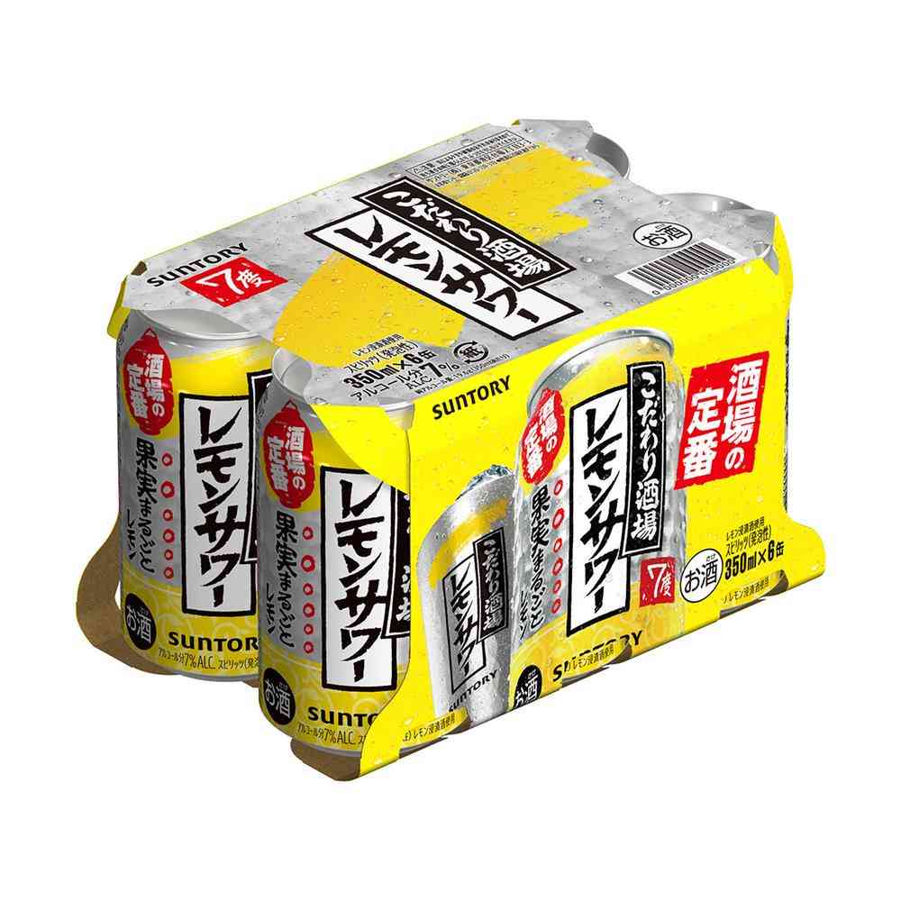 Suntory Kodo Sake Bar Lemon Sour 350ml x 6
