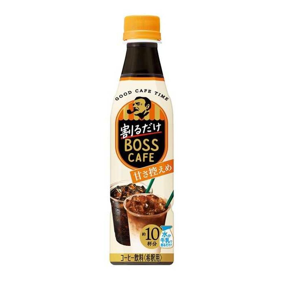 Suntory Just Add Water Boss Cafe Low Sugar 340mL