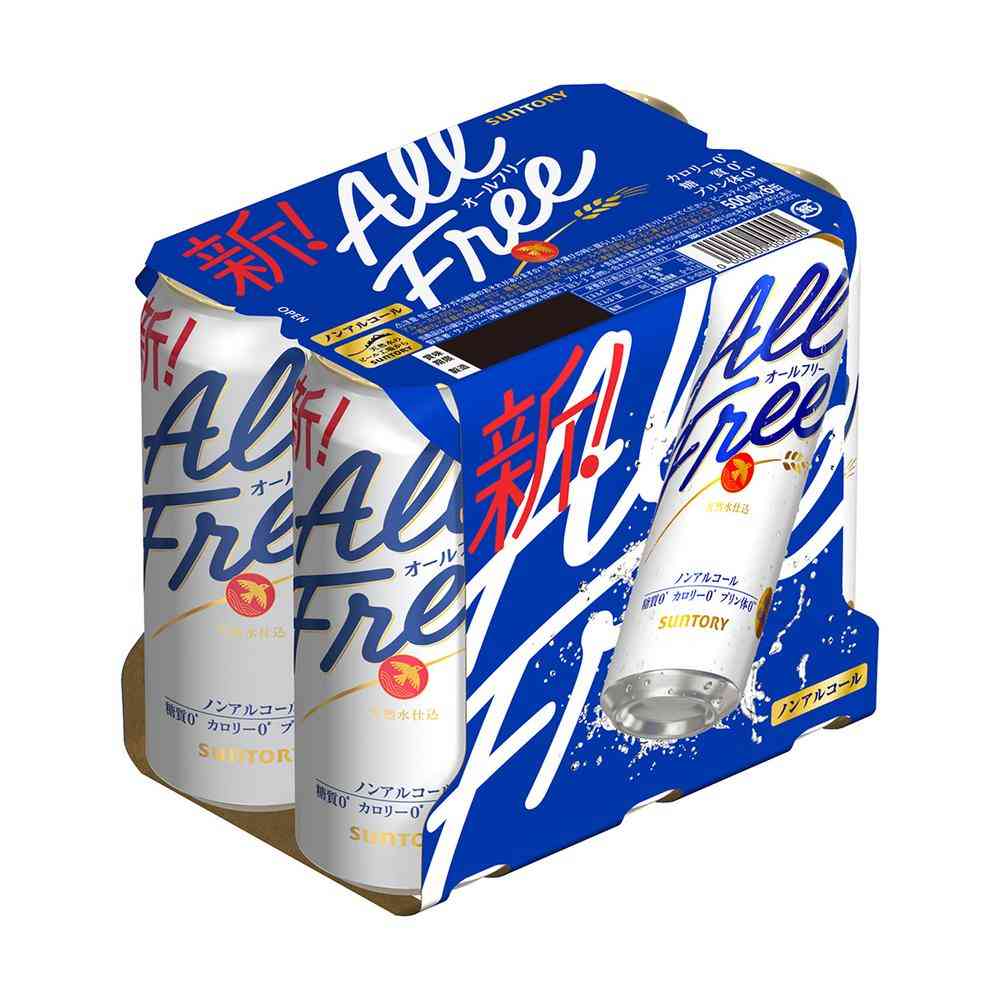 Suntory All-Free 500ml x 6