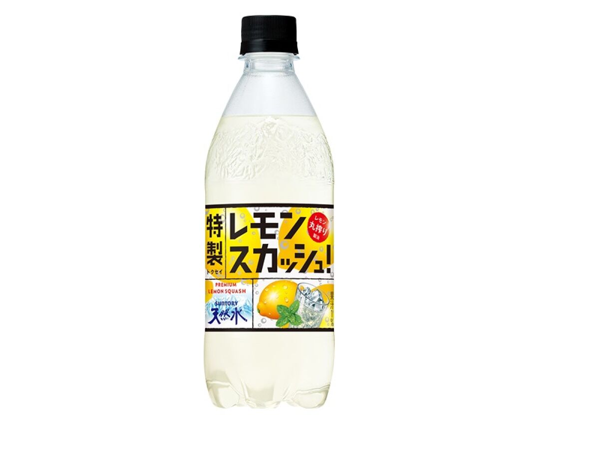 Suntory Natural Water Special Lemon Squash 500ml