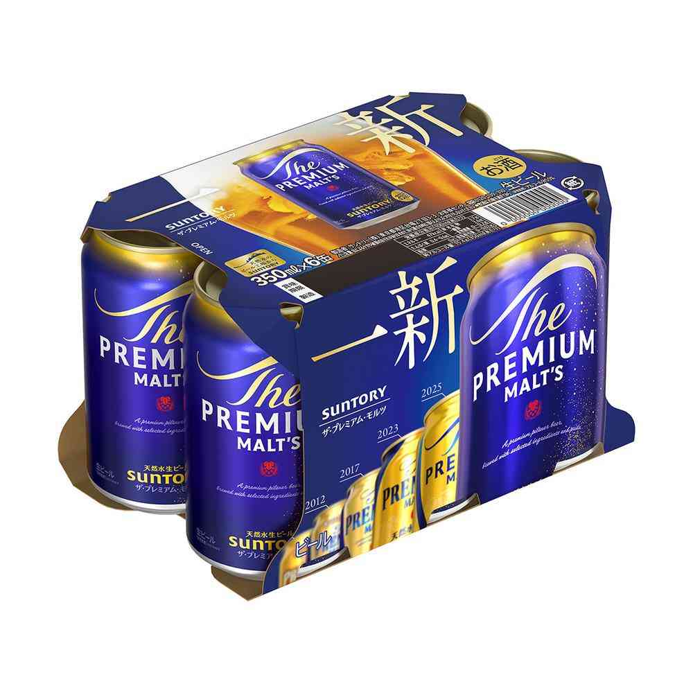 Suntory The Premium Malt's 350ml x 6