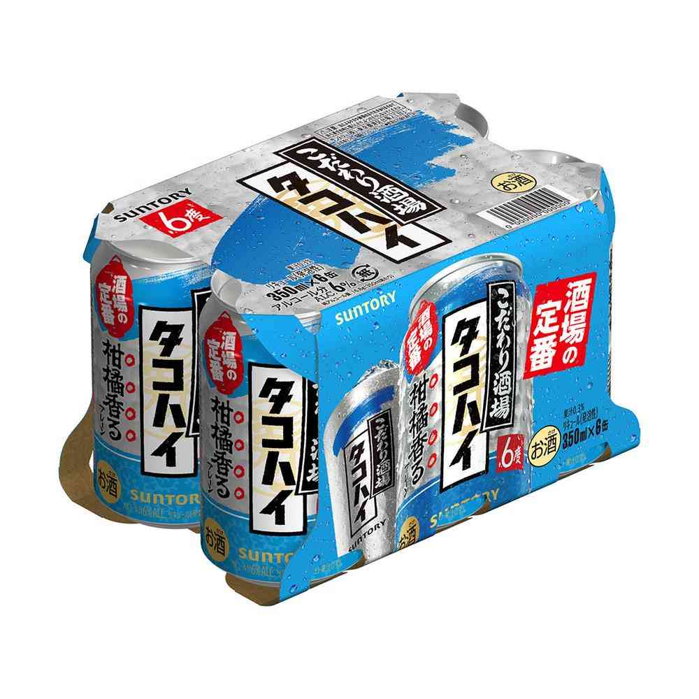 Suntory Kodo Sake Bar Tako High 350ml x 6