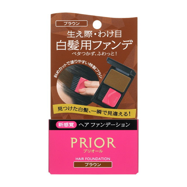 Shiseido Priori Hair Foundation Brown