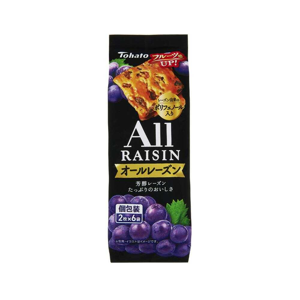 Tohato All Raisins 6 Bags 12 Pieces