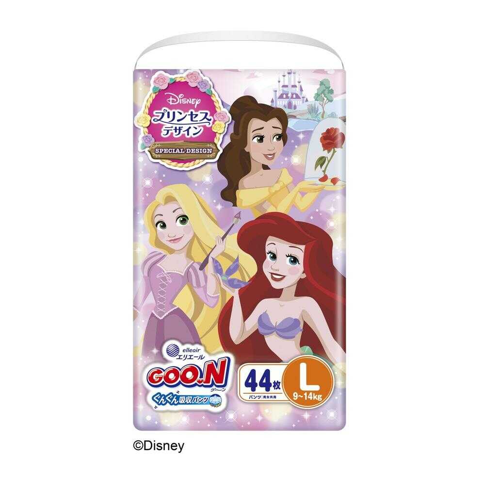 Daio Paper Goon Super Absorbent Pants Princess Design L Size 44 Pieces