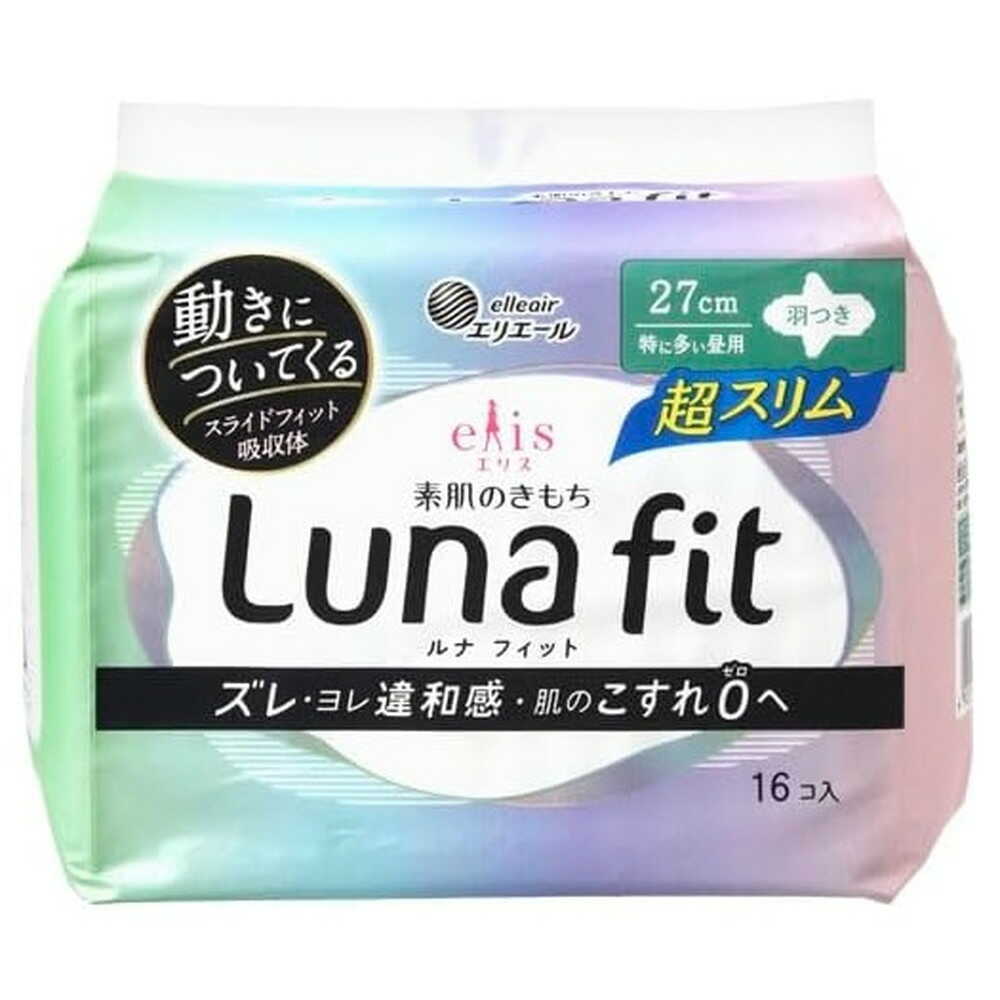 Daio Paper Luna Fit Ultra Slim Day Use with Wings 16 Sheets