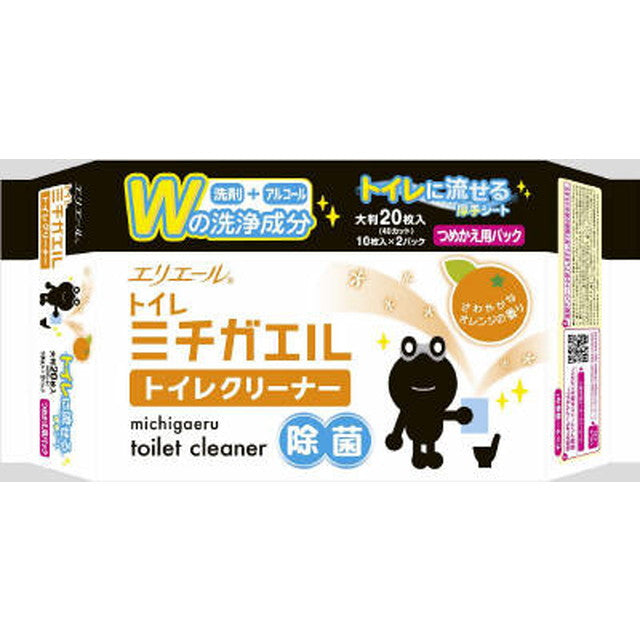Elleair Michigaeru Toilet Cleaner Refill 20 Pieces