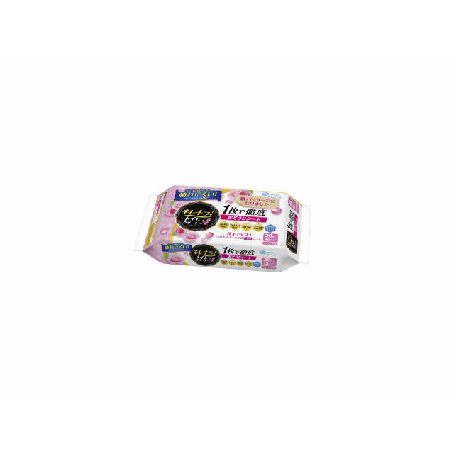 Kirekira! Toilet Cleaner One Sheet Deep Cleaning Sheet Happy Rose Refill 20 Pieces