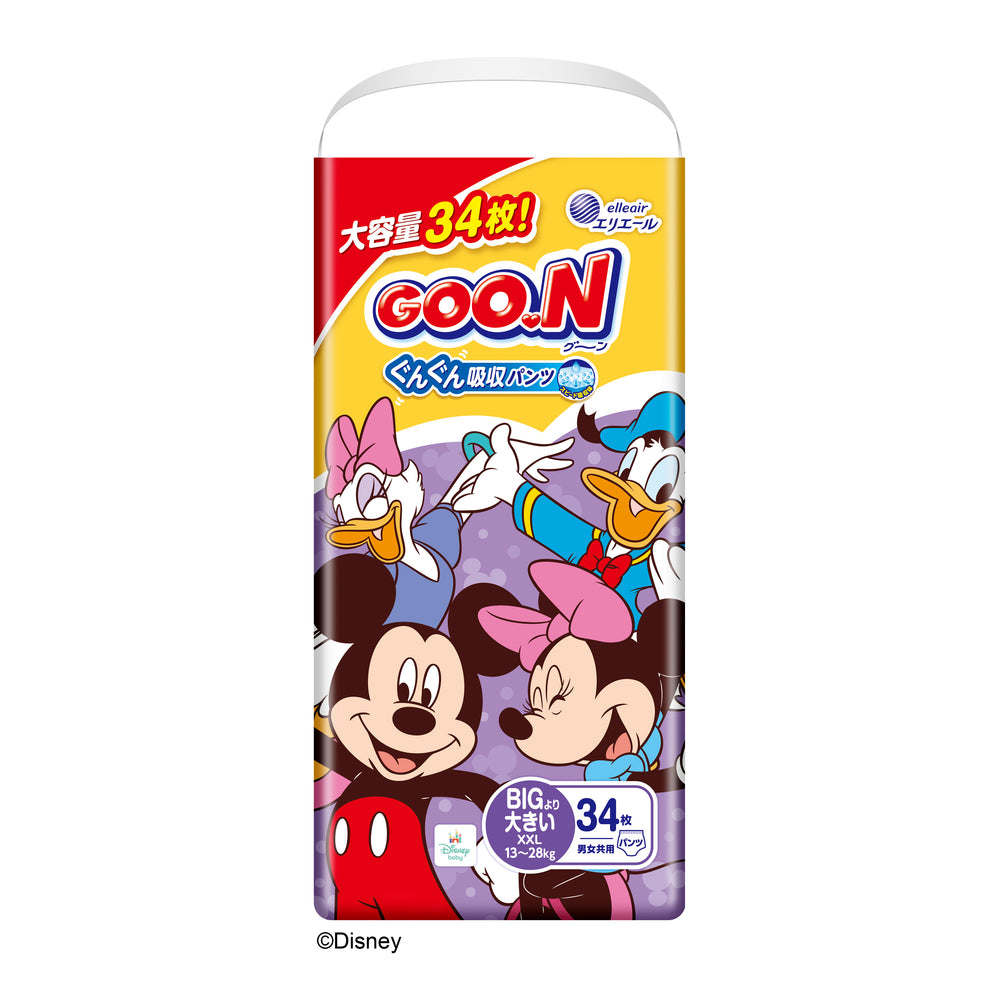 Daio Paper Goon Absorbent Pants BIG Size Unisex - 34 Pieces
