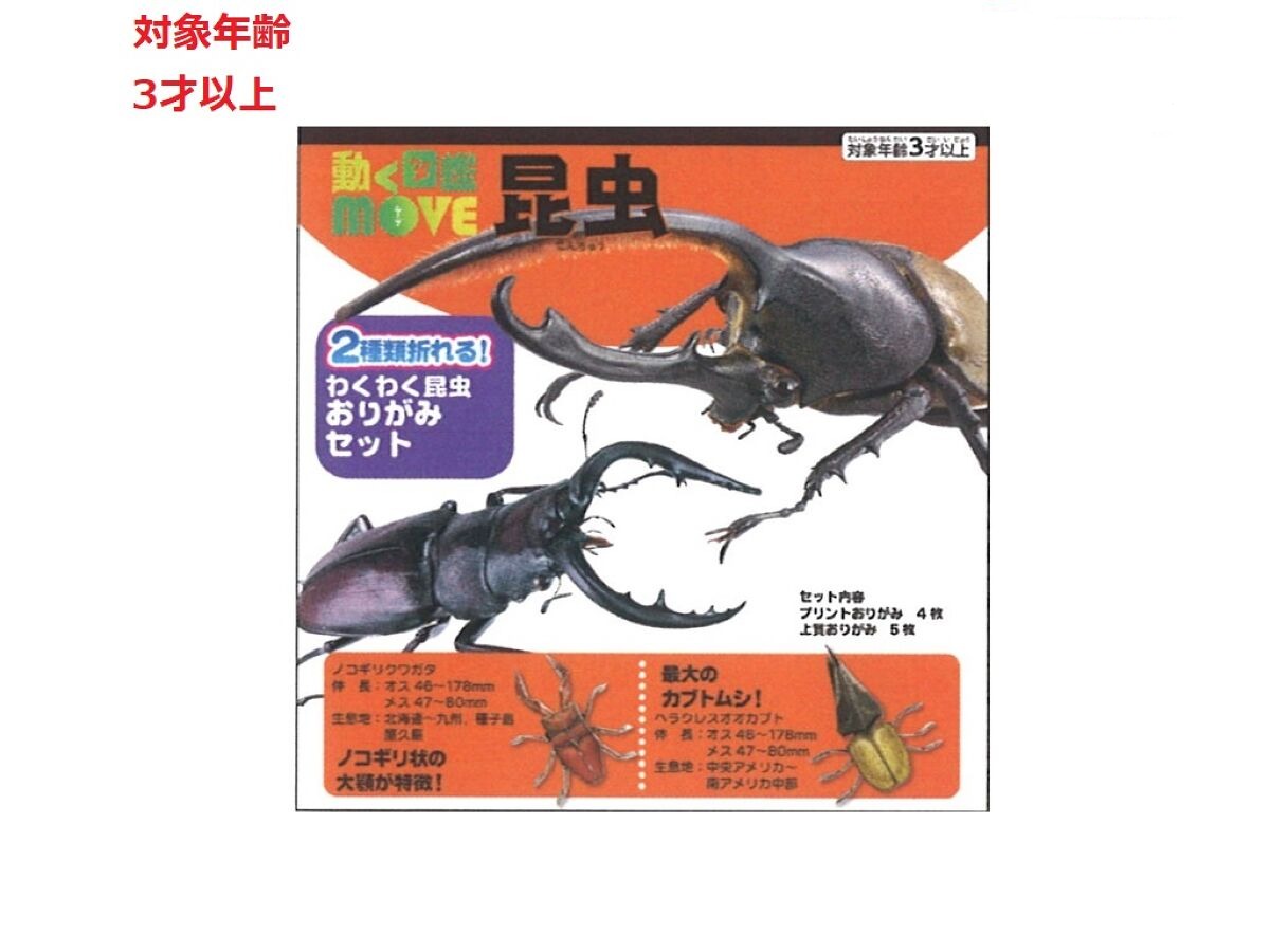 Moving Encyclopedia MOVE: Insect Origami