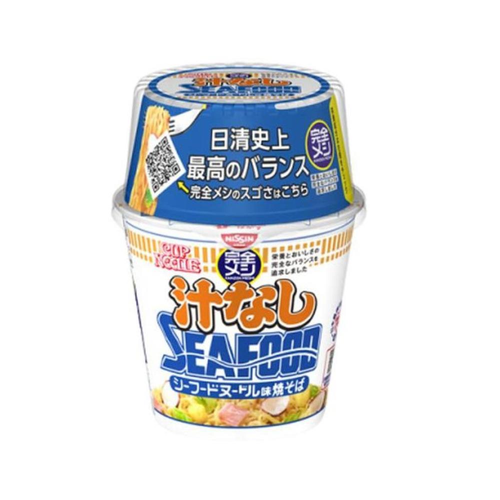 Nissin Foods Complete Meal Cup Noodle (No Soup) Seafood Noodle 111g