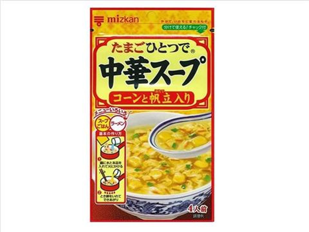 Mizkan Chinese Soup with Corn and Scallops 37g