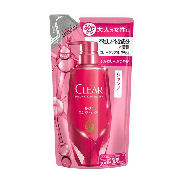 Unilever Clear Moist Scalp Shampoo Refill 300g
