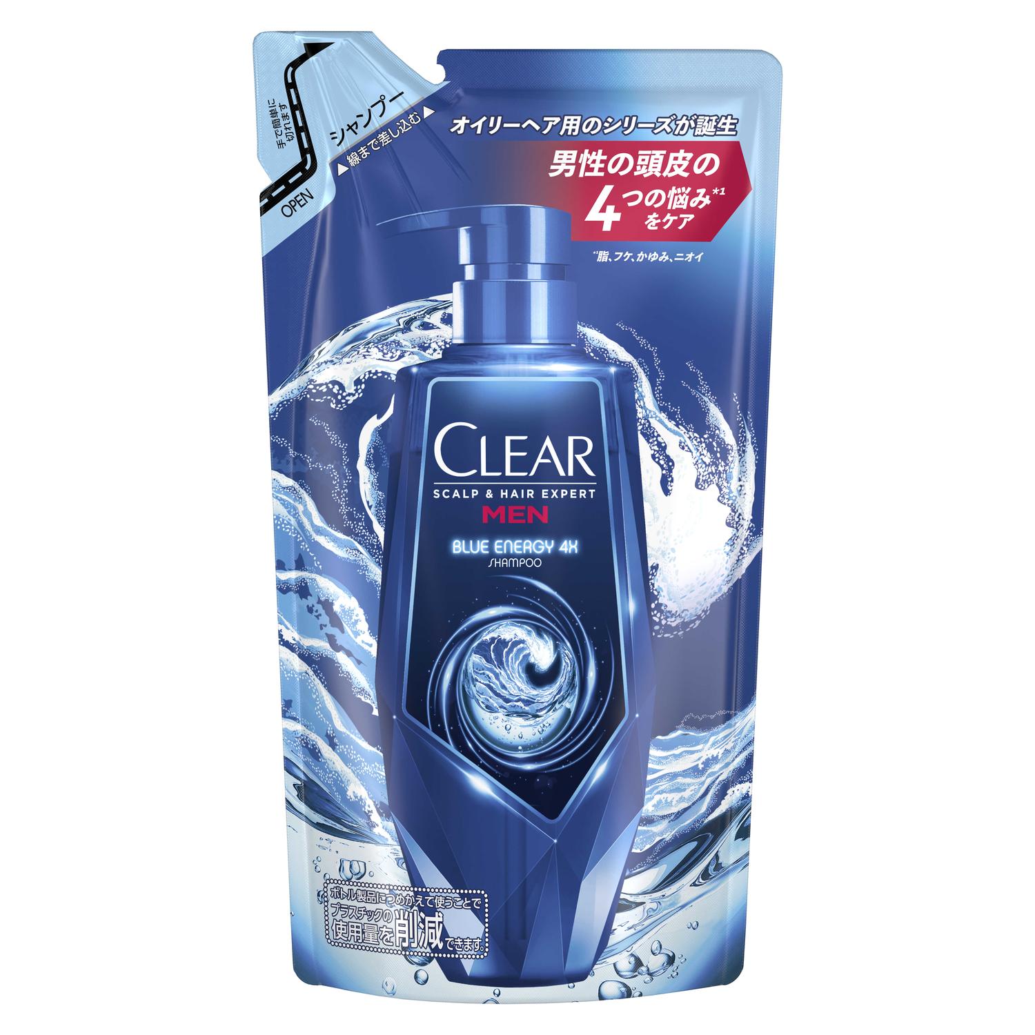 Clear Blue Energy 4x Scalp Shampoo Refill 280g