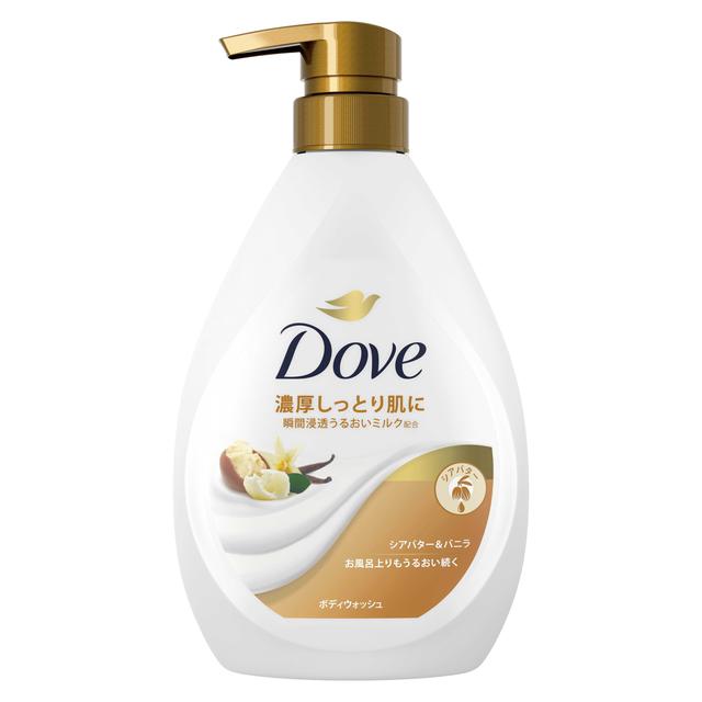 Dove Body Wash Shea Butter & Vanilla Pump 470g