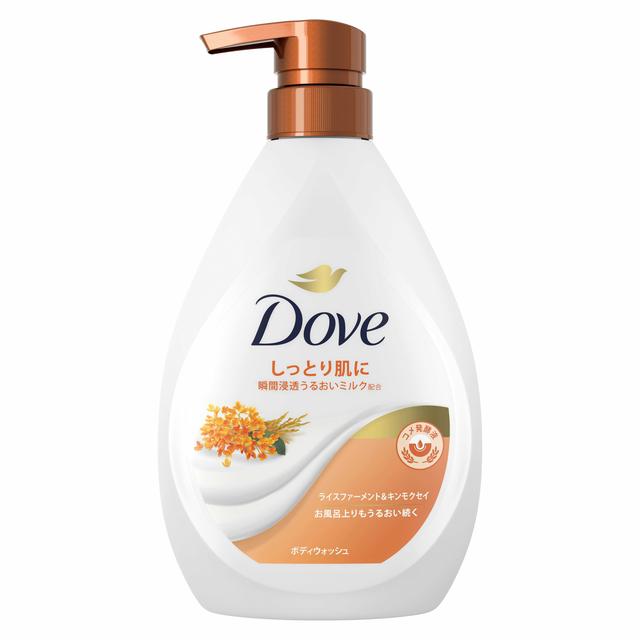 Dove Body Wash Rice Ferment & Osmanthus Pump 470g