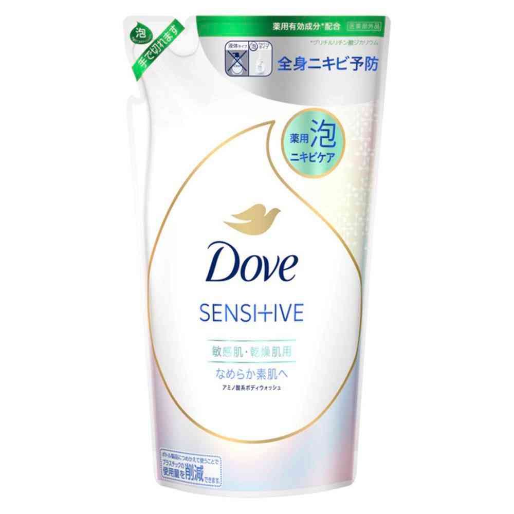 Unilever Medicinal Dove Acne Care Foam Body Wash Smooth Skin Refill 430g