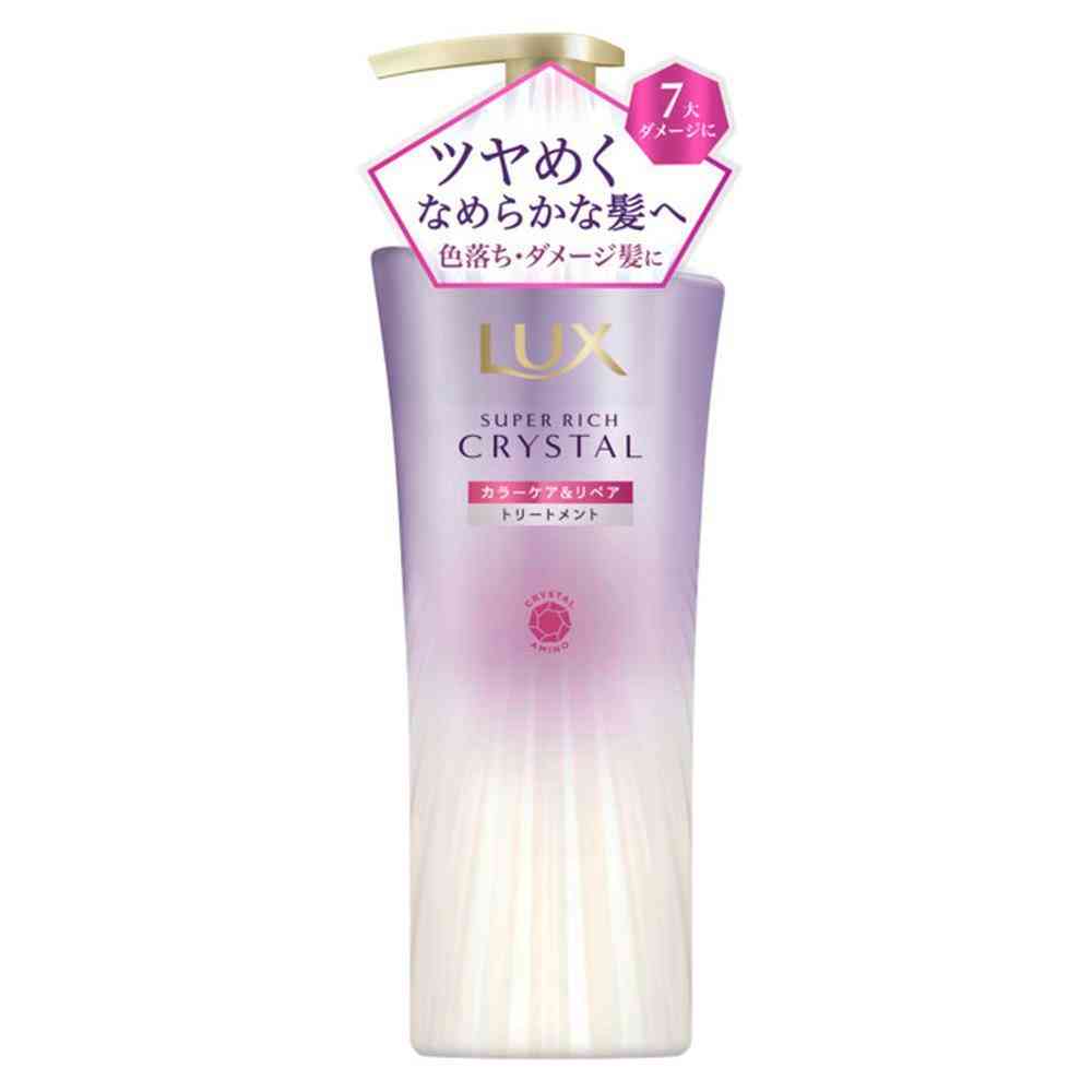 Unilever Lux Super Rich Crystal Color Care & Repair Treatment Pump 450g