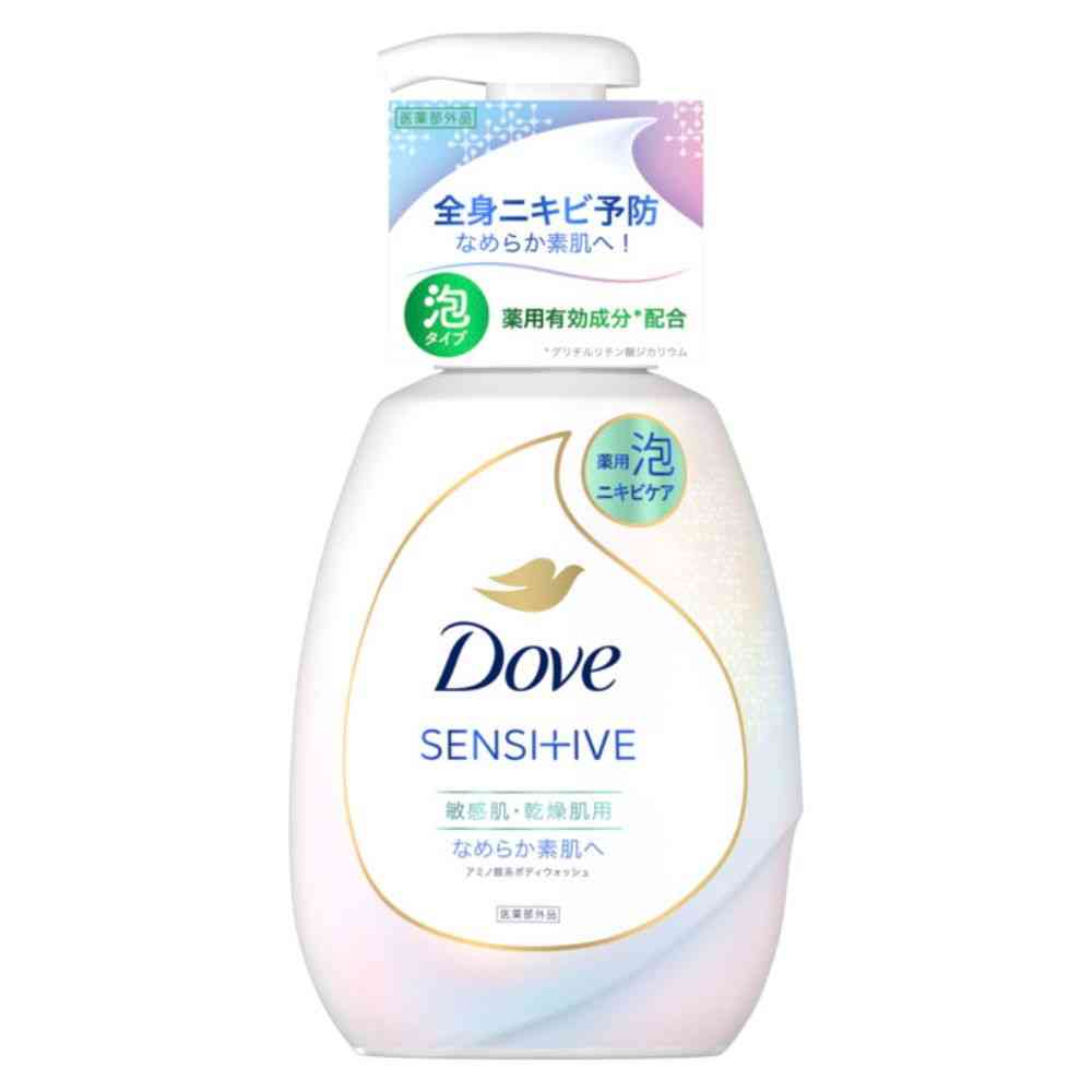 Unilever Dove Medicinal Acne Care Foam Body Wash Smooth Skin Pump 540g