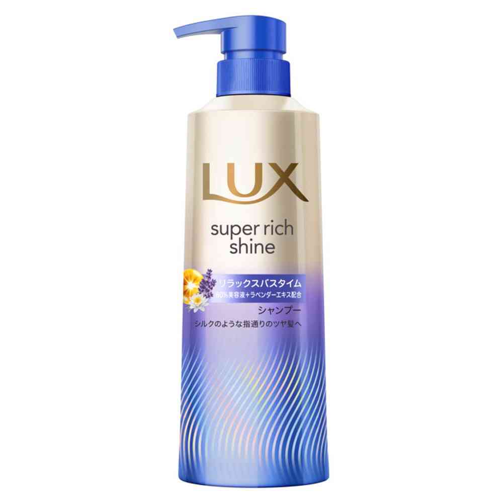 Unilever Lux Super Rich Shine Relax Night Care Shampoo Pump 400g