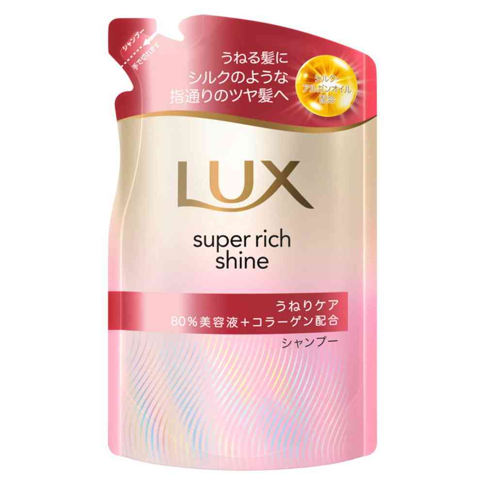 Unilever Lux Super Rich Shine Straight Beauty Curl Care Shampoo Refill 280g