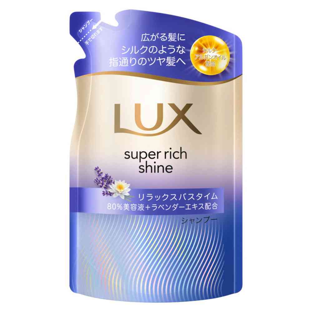 Unilever Lux Super Rich Shine Relax Night Care Smoothness Shampoo Refill 280g