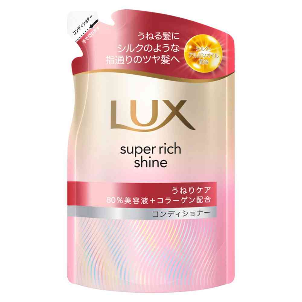 Unilever Lux Super Rich Shine Straight Beauty Curl Care Conditioner Refill 280g