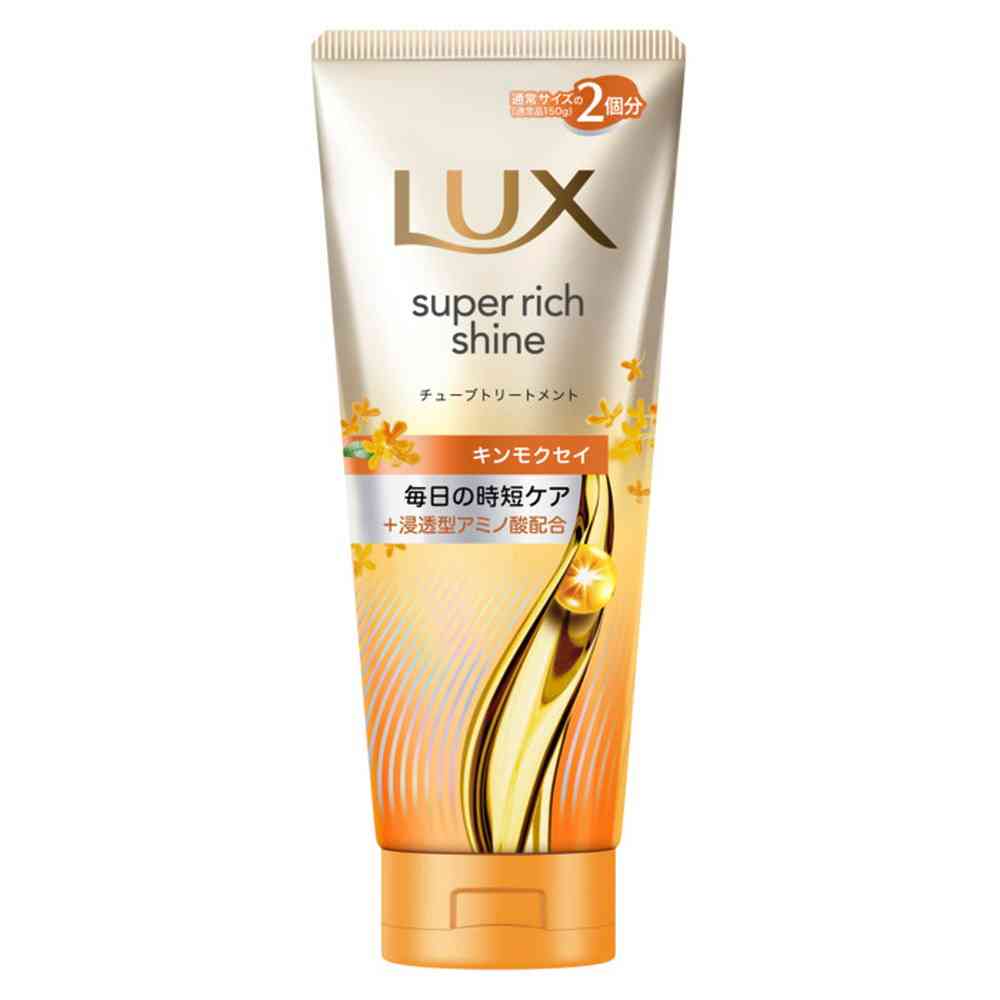 Unilever Lux Super Rich Shine Kinmokusei Tube Treatment 300g