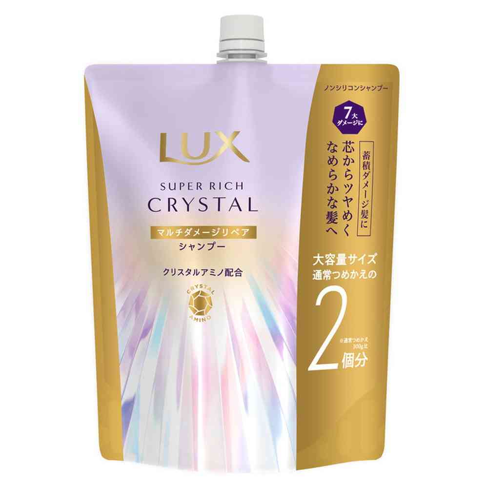 Unilever Lux Super Rich Crystal Multi-Damage Repair Shampoo Refill 600g