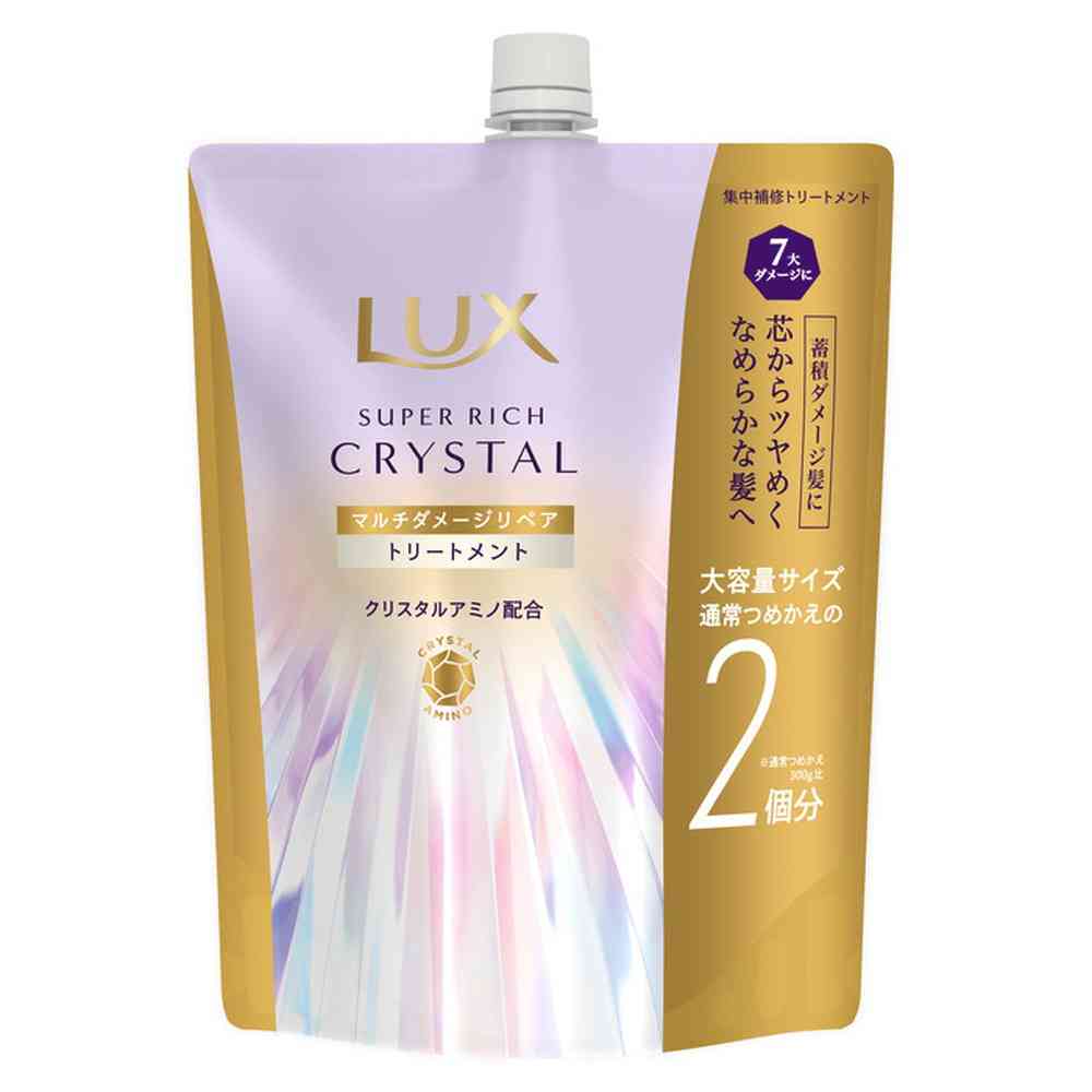 Unilever Lux Super Rich Crystal Multi-Damage Repair Treatment Refill 600g