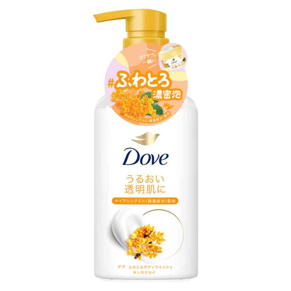Unilever Dove Creamy Body Wash Kinmokusei Pump 450g