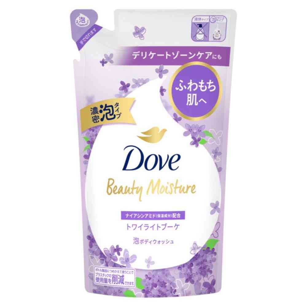 Unilever Dove Beauty Moisture Foam Body Wash Twilight Bouquet Refill 430g