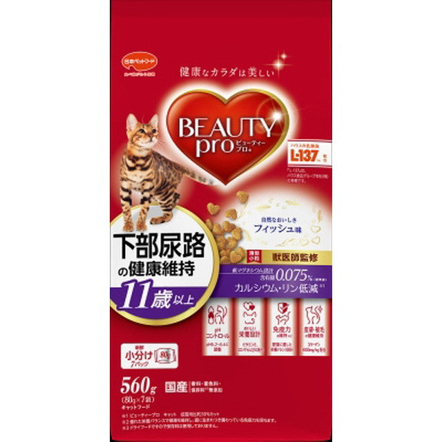 Beauty Pro Cat Lower Urinary Tract 11 Years and Older 560g