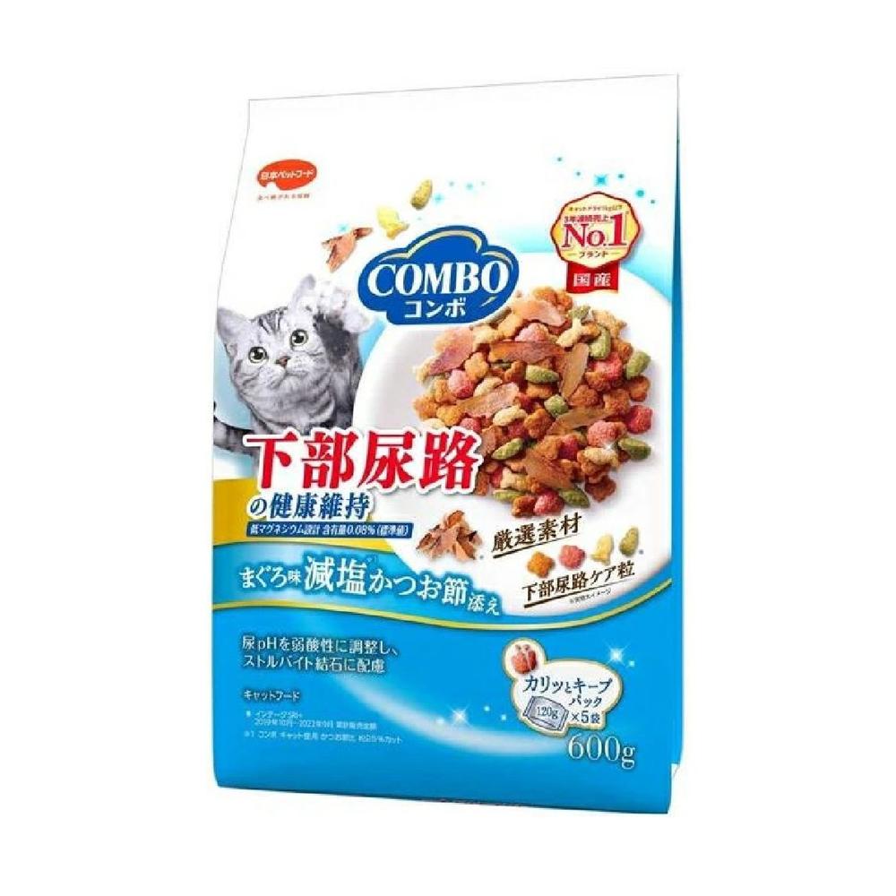 Combo Cat Health Maintenance for Lower Urinary Tract Tuna Flavor with Reduced Salt Bonito Flakes