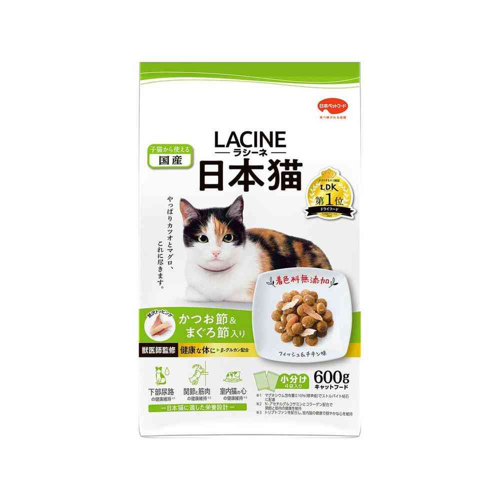 Nihon Pet Food Rasine Japanese Cat Bonito & Tuna Flakes 600g