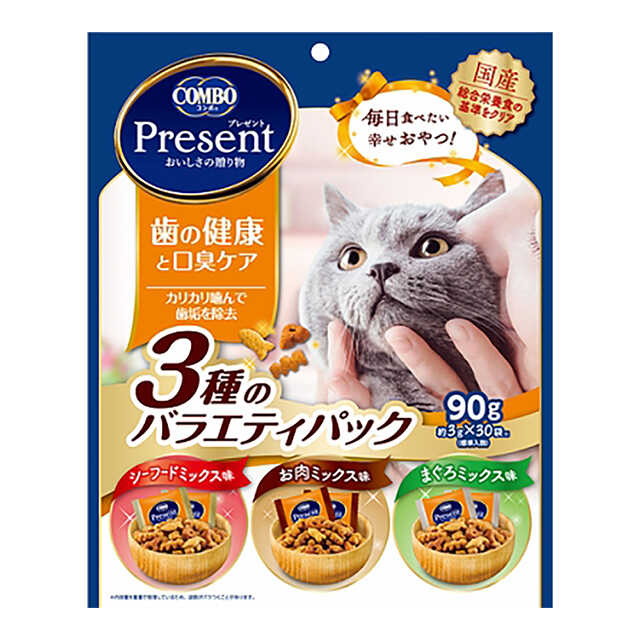 Combo Present Dental Health and Bad Breath Care Variety Pack 90g