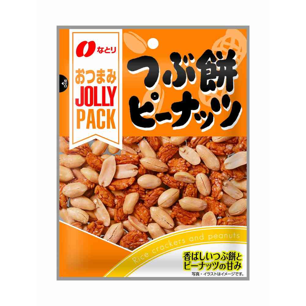 Natori JOLLYPACK Tsubu Mochi Peanuts 72g