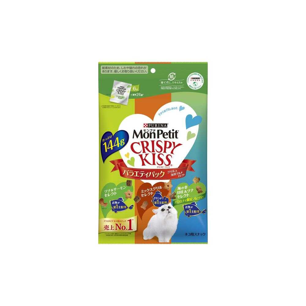 Mon Petit Crispy Kiss Variety Grill Seafood 144g