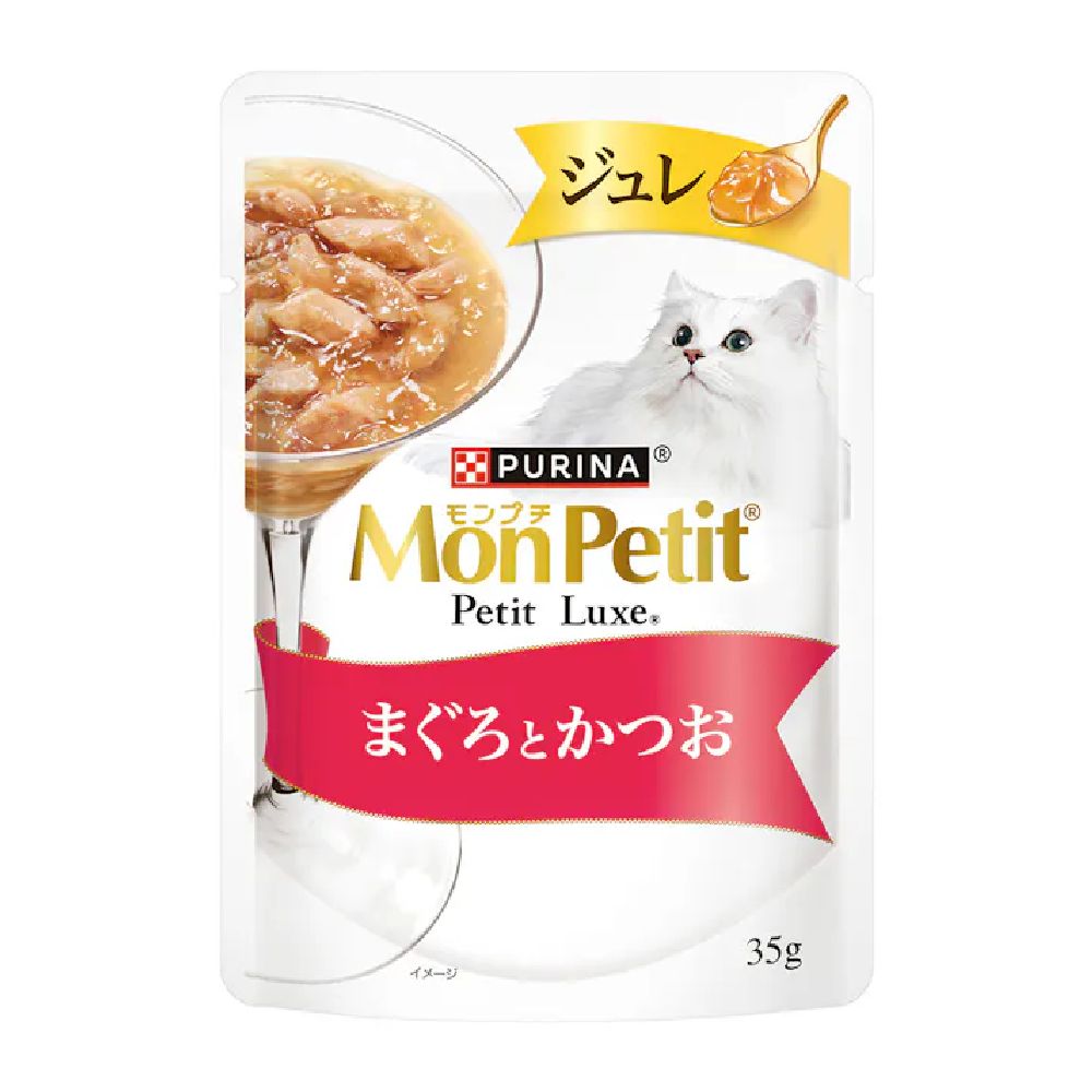 Mon Petit Pluch Luxe Pouch Jelly Tuna and Bonito 35g