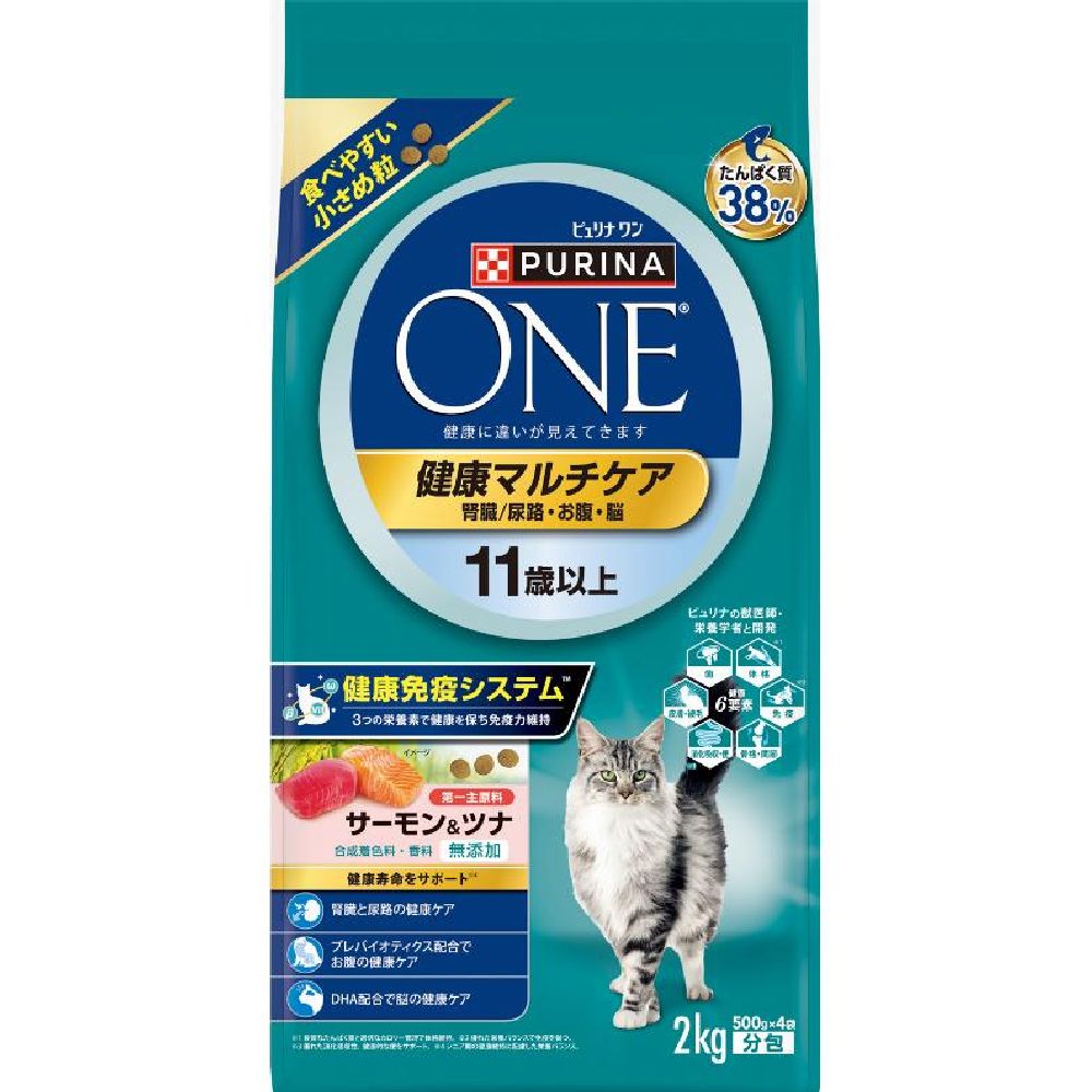 Purina One Dry Health 11+ Salmon & Tuna 2kg