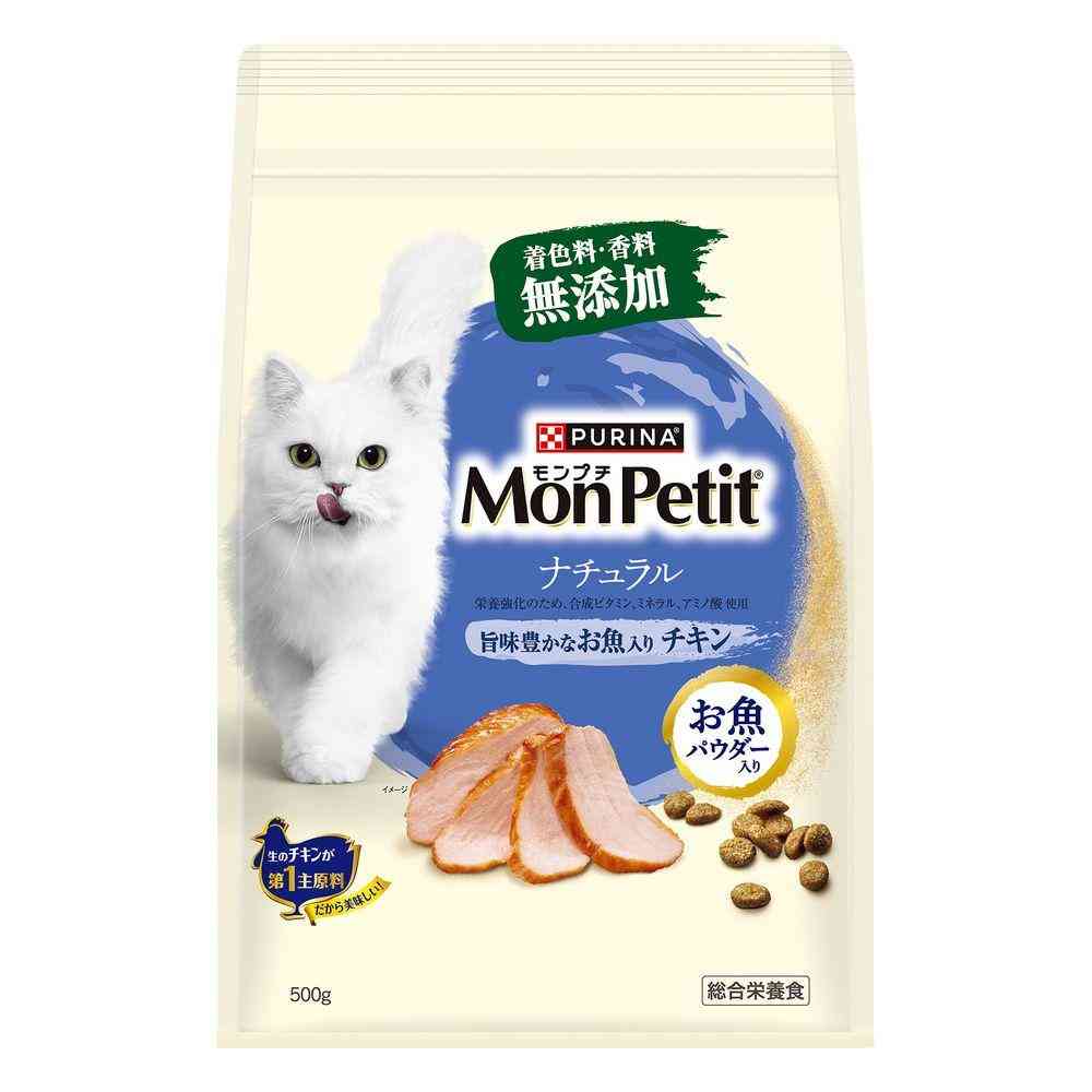 Nestlé Japan Mon Petit Dry Natural Rich Fish with Chicken 500g
