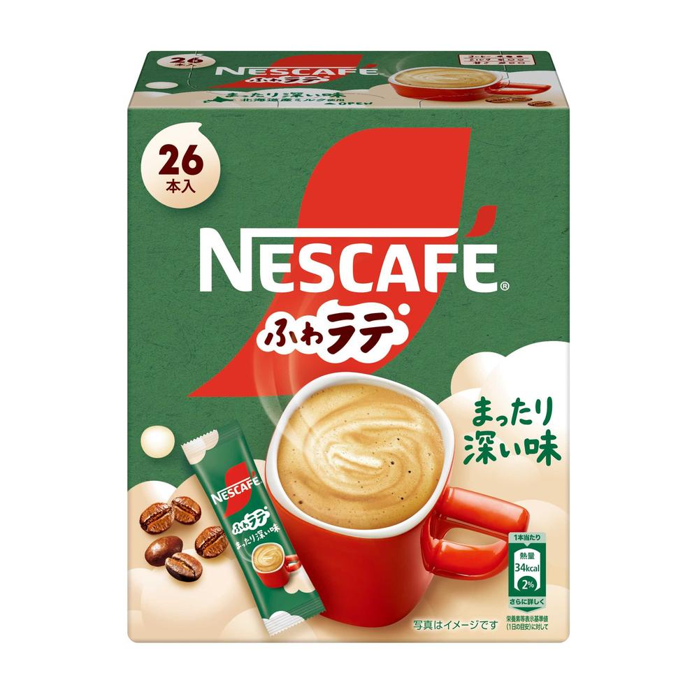 Nestle Nescafe Excella Fluffy Latte Deep Flavor 26 Sticks
