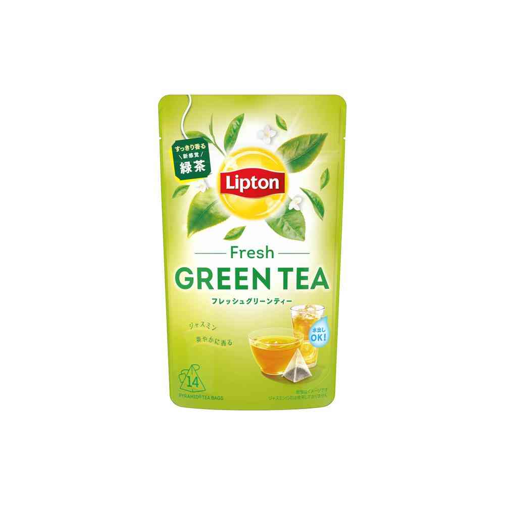 KEY Lipton Green Tea Fresh Tea Bags 14 Bags