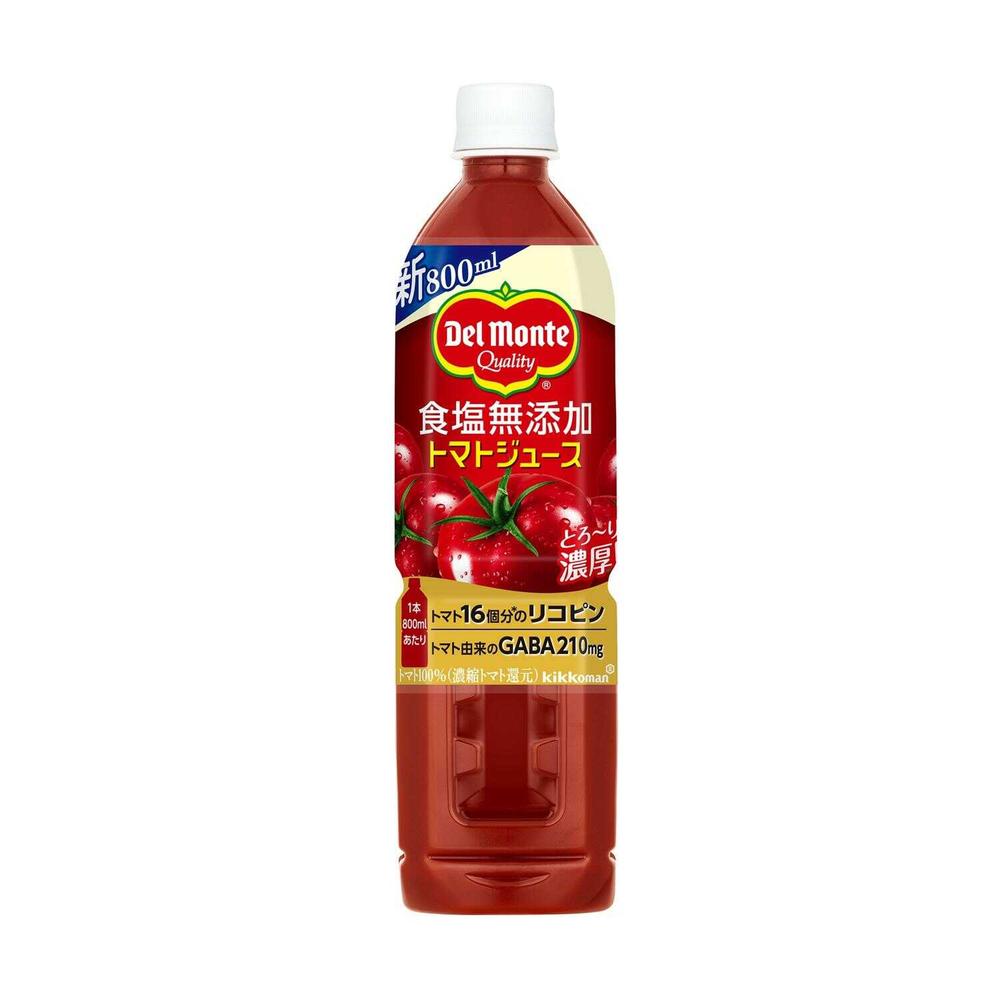 Kikkoman Del Monte No Salt Added Tomato Juice 800ml
