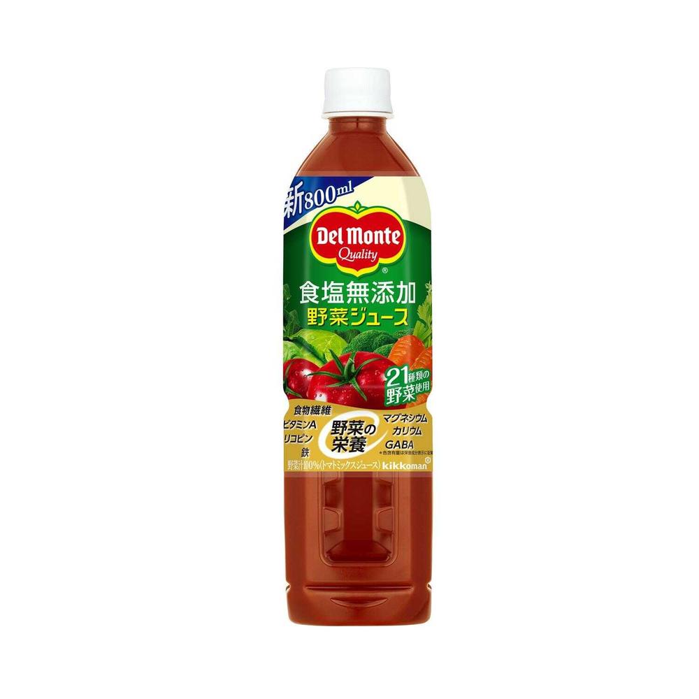 Kikkoman Del Monte No Salt Added Vegetable Juice 800ml