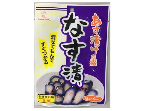 Nitto Food Industry Eggplant Pickles 32g (8g x 4 packs)