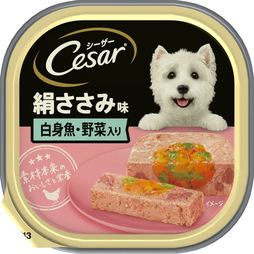 Mars Japan Limited Caesar Chicken Breast Flavor with White Fish and Vegetables 100g