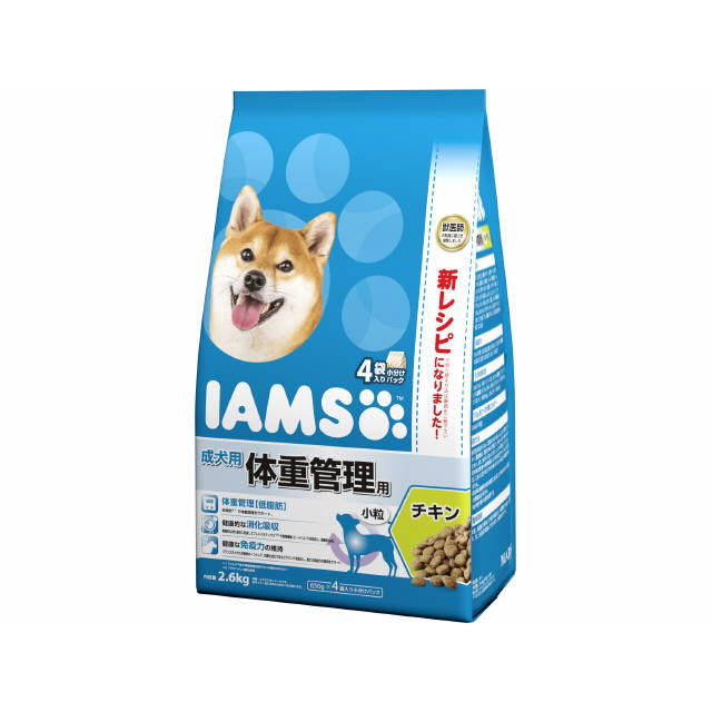ID224 Iams Adult Weight Control Chicken Small Kibble 2.6kg