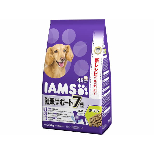 ID231 Iams 7 Years and Older Health Support Chicken Small Kibble 2.6kg