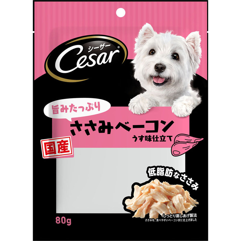 Mars Japan Limited Caesar Snack Flavorful Chicken Bacon 80g